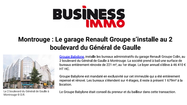 Business immo montrouge