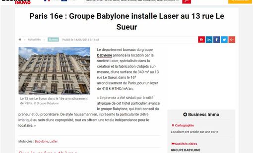 14062018   business immo   bureaux   laser 13 rue le sueur